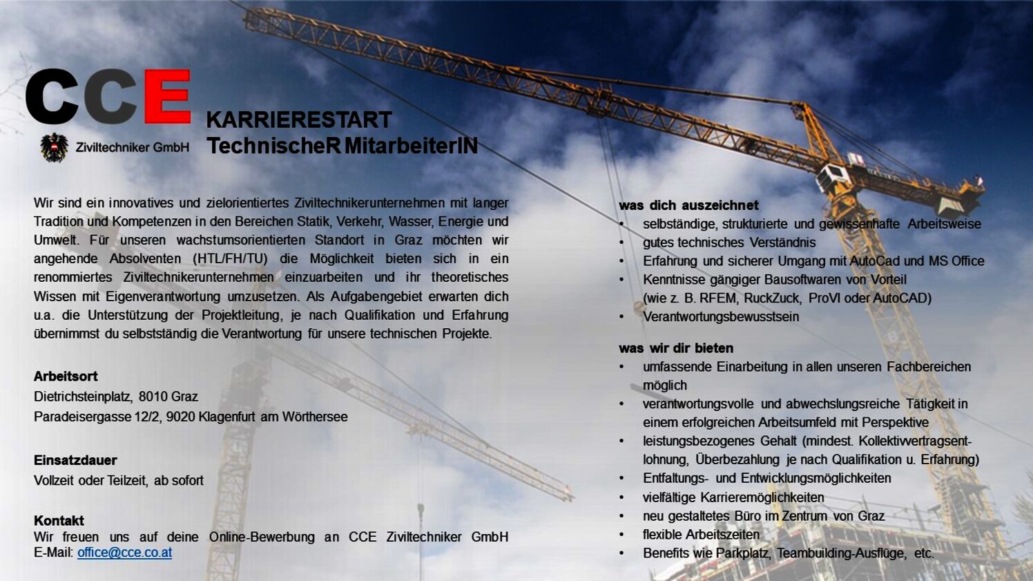 Jobs bei CCE